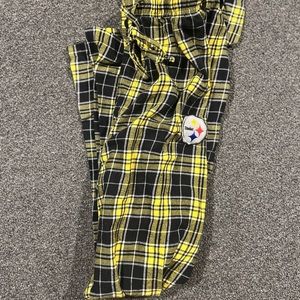 Steelers pajama pants no pockets AM